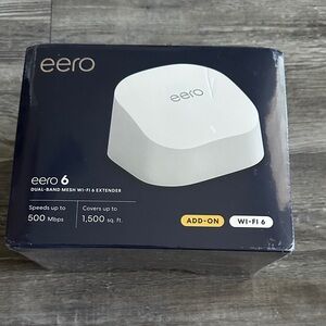 eero 6 Dual-Band Mesh Wi-Fi Extender - White